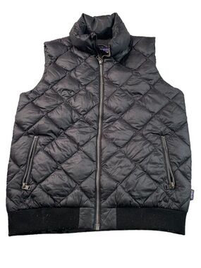 Patagonia Black Quilted Puffer Vest